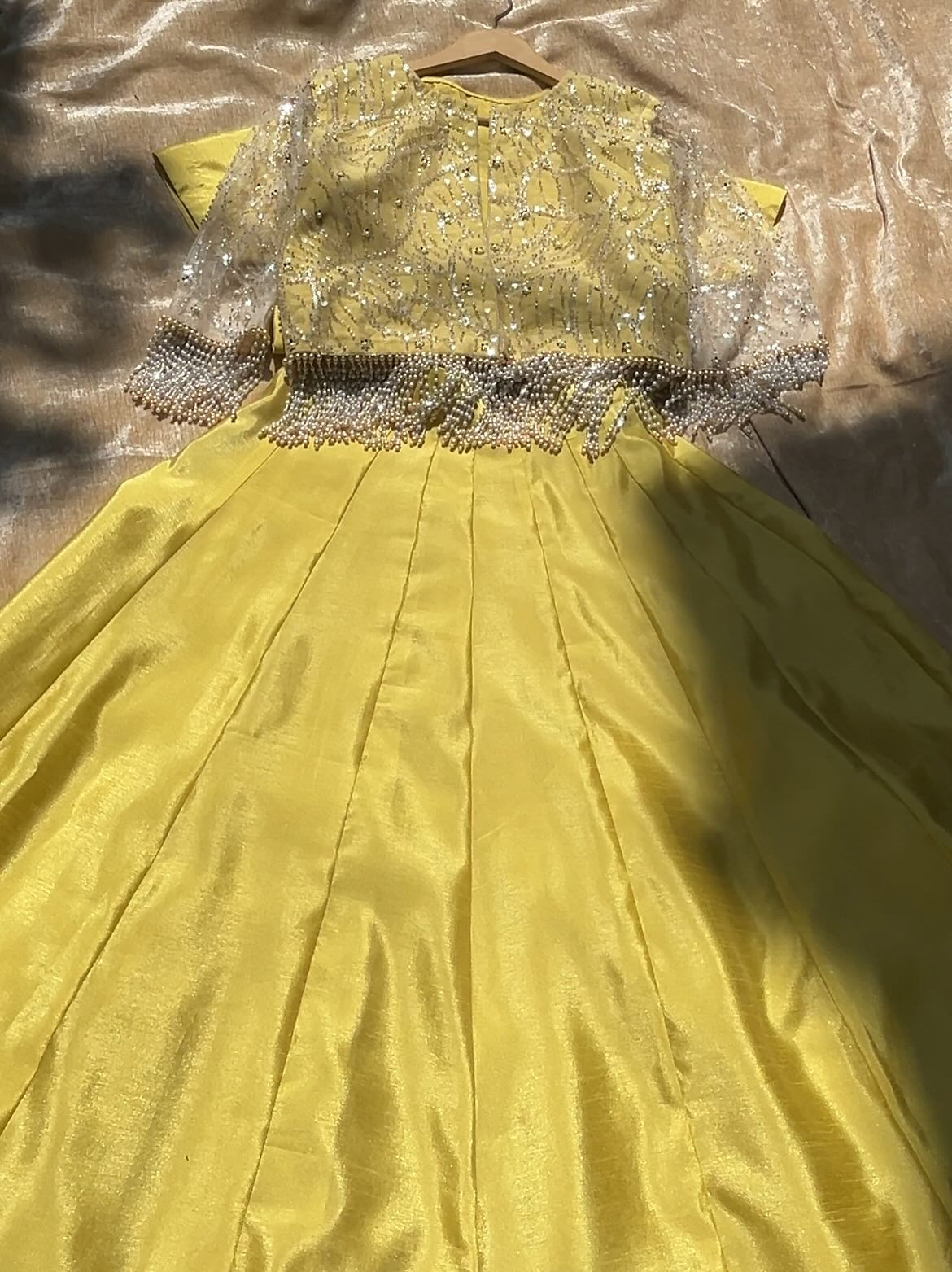 4pc Lehanga choli with jacket handwork