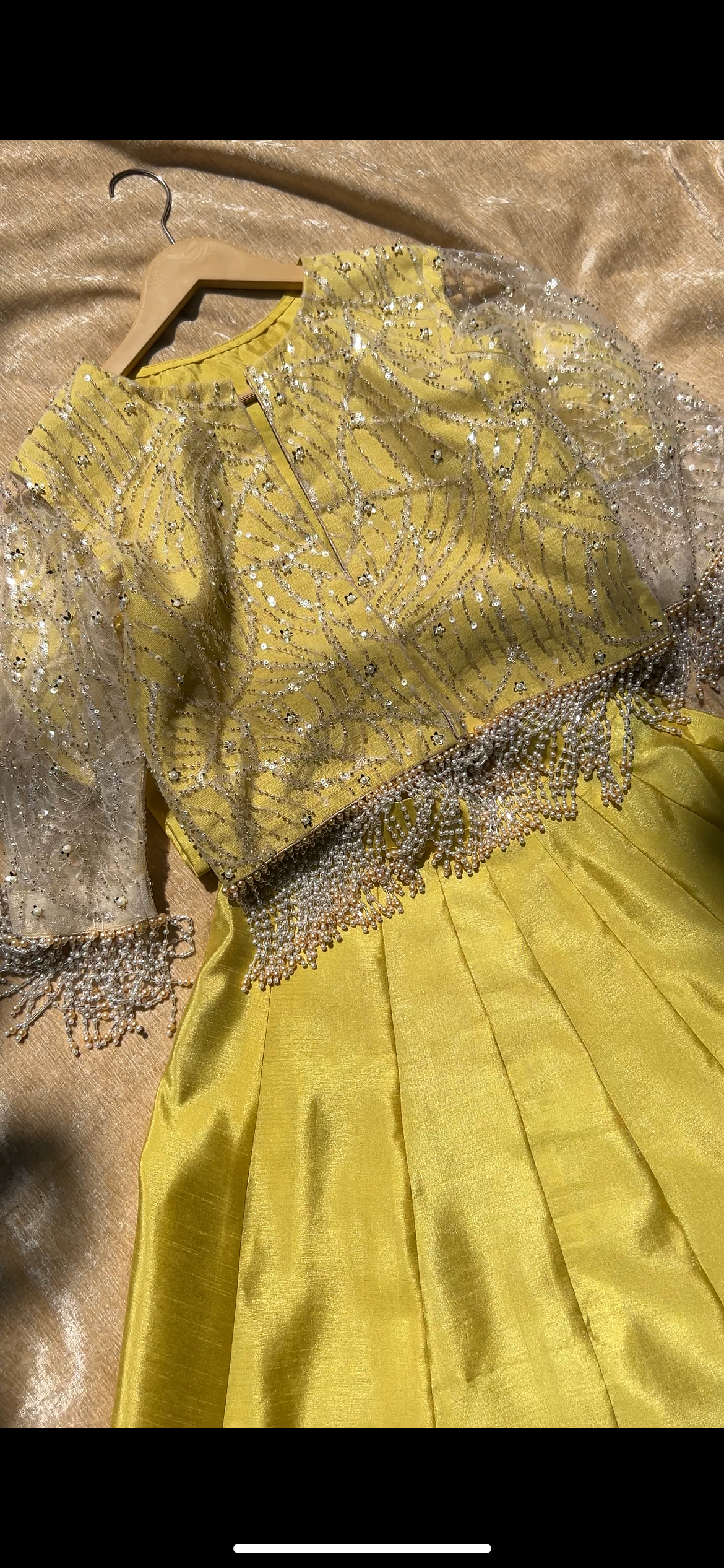 4pc Lehanga choli with jacket handwork