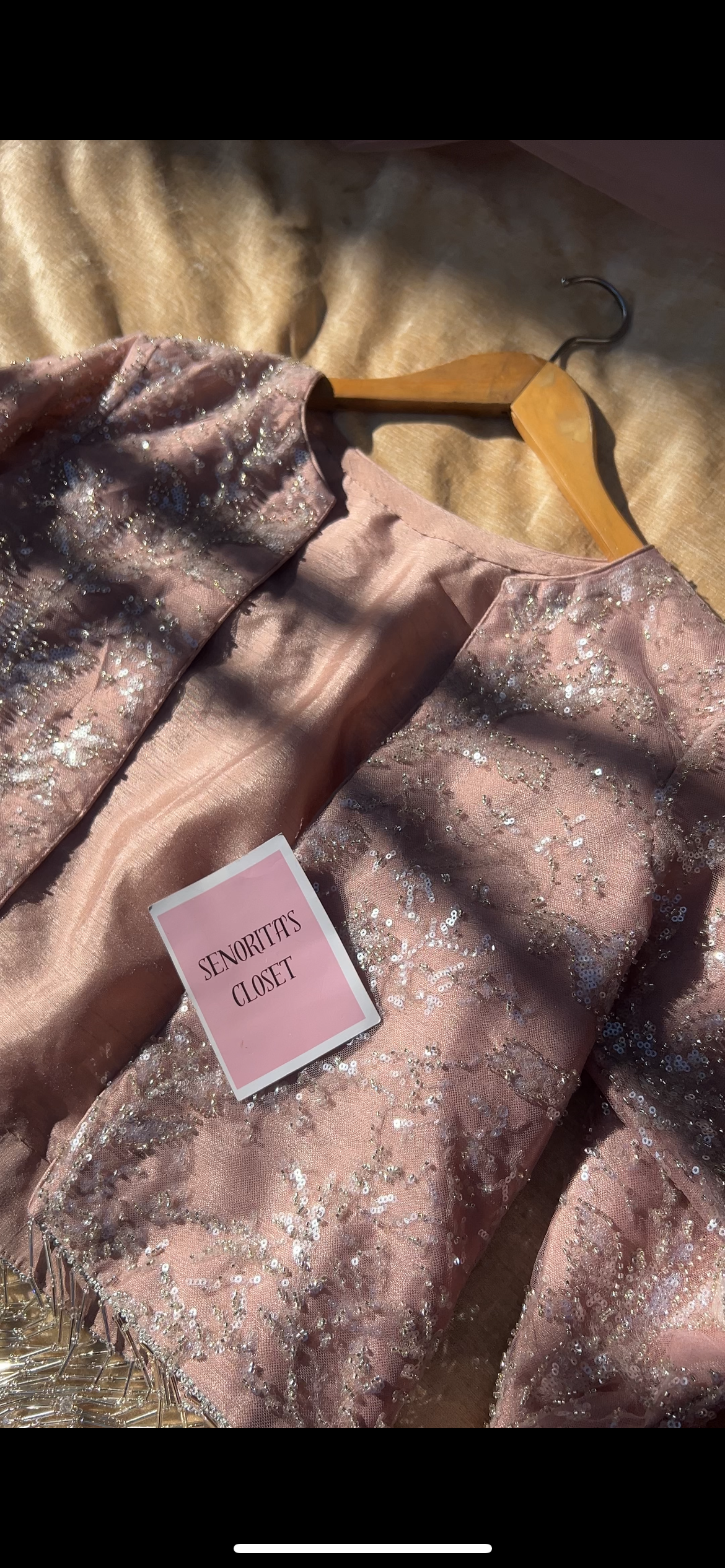 4pc Lehanga choli with jacket handwork Tea Pink color