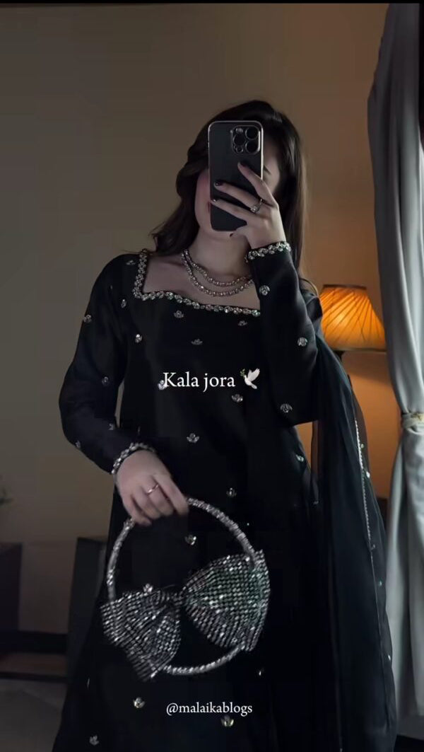 Black Crystal 3pc dress