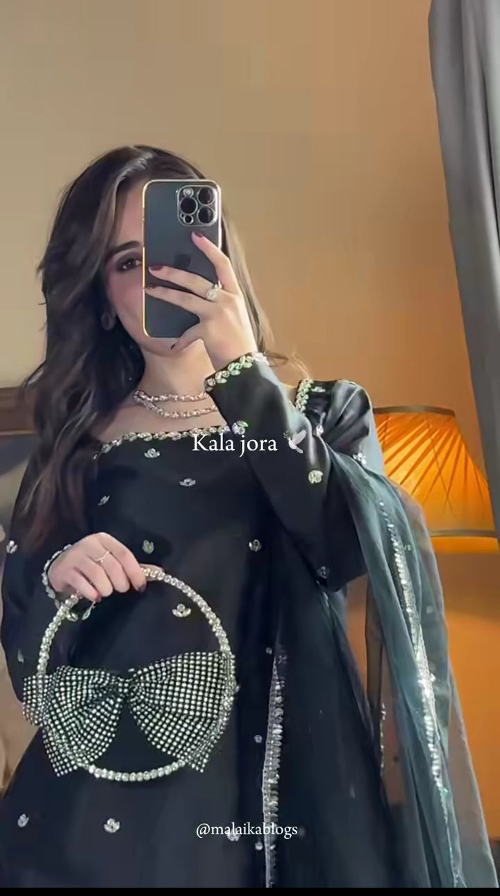 Black Crystal 3pc dress